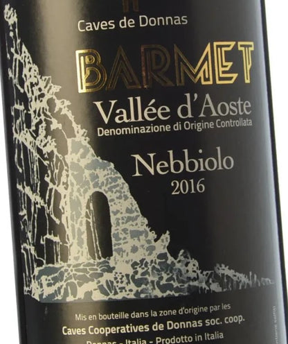 Caves Cooperatives de Donnas 2020 'Barmet' Valle d'Aosta Nebbiolo