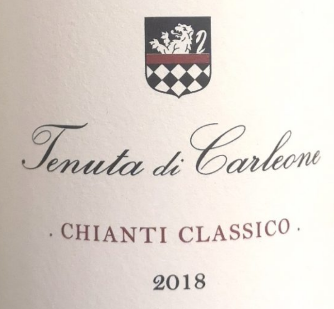 Tenuta di Carleone 2019 Chianti Classico, Italy