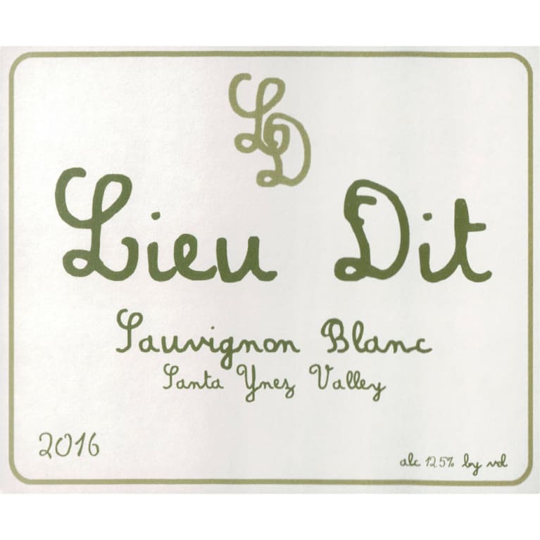 Lieu Dit Sauvignon Blanc