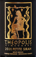 Theopolis Vineyards 2021 Petit Sirah, Yorkville Highlands