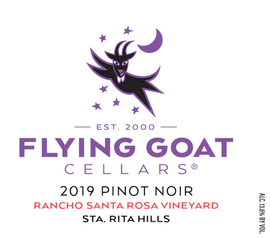 Flying Goat 2018 Pinot Noir Rancho Santa Rosa vyrd