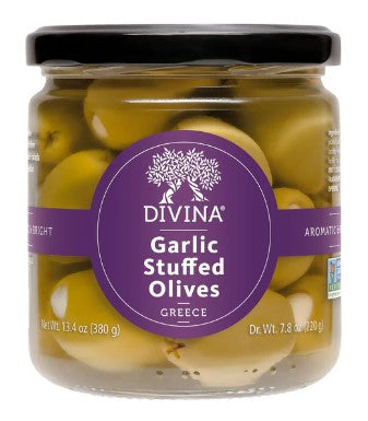 Divina Garlic Stuffed Olives 7.8 oz