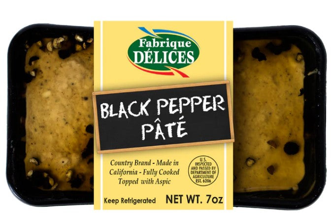 Fabrique Delices Country pate w/Black Pepper