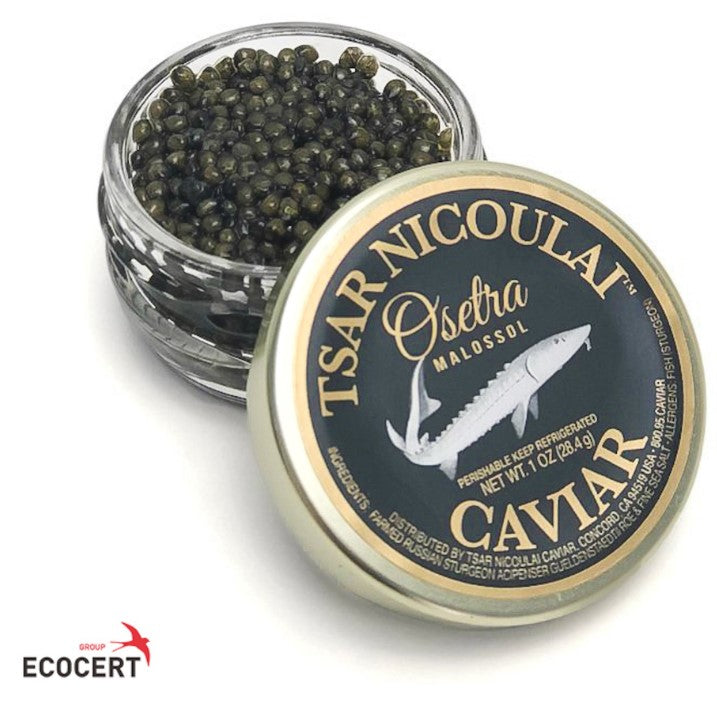 Tsar Nicoulai Greek Osetra Caviar