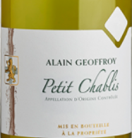 Alain Geoffroy 2022 Petit Chablis Vieilles Vignes