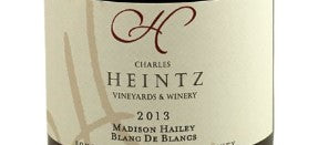 Charles Heintz 2013 Madison Hailey Blanc de Blancs