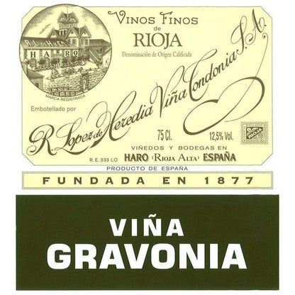 Lopez de Heredia, 2014 Viña Gravonia Crianza Blanco (Rioja, Spain)