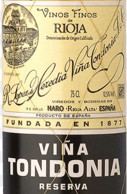 López de Heredia 2010 Viña Tondonia Blanco Reserva