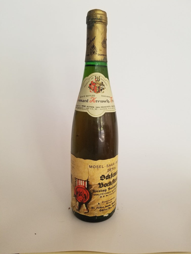 Oakfener Bockstein 1976 Riesling Beerenauslese