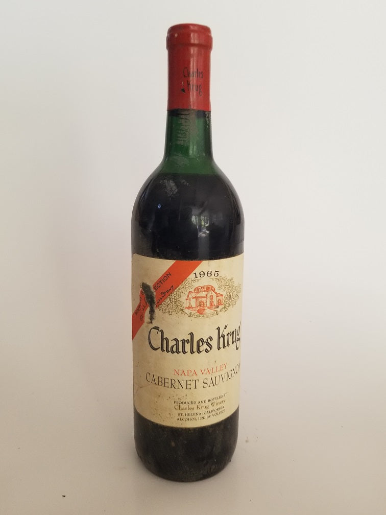 Charles Krug 1965 Peter Mondavi Family Cabernet Sauvignon