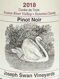 Joseph Swan 2018 Cuvee de Trois Pinot Noir